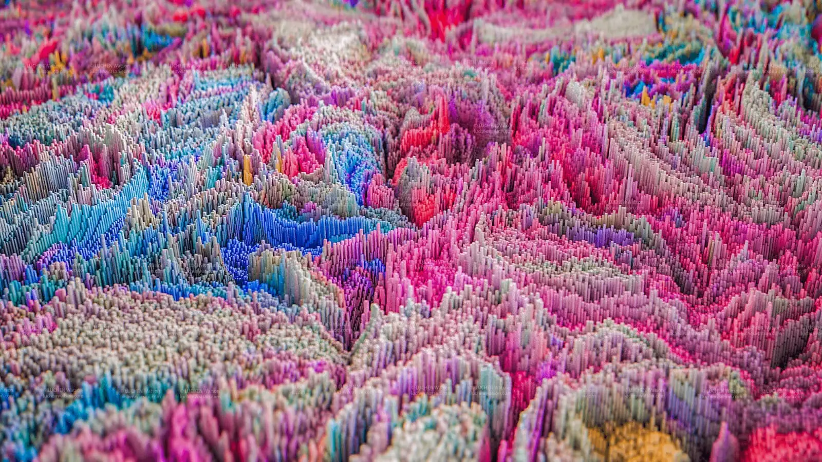 LUCHEN Watson Abstract 3d installation artwork